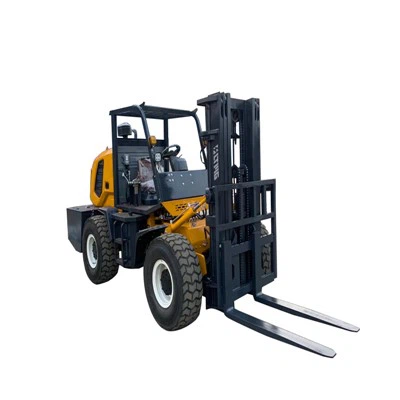 4 Ton Engebeli Arazi 4WD Mafsallı Forklift